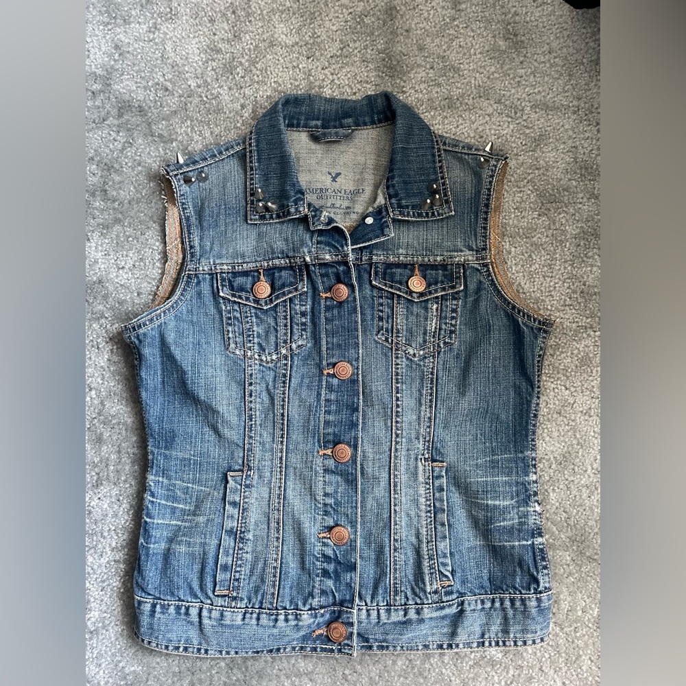 American Eagle Outfitters Denim Vest